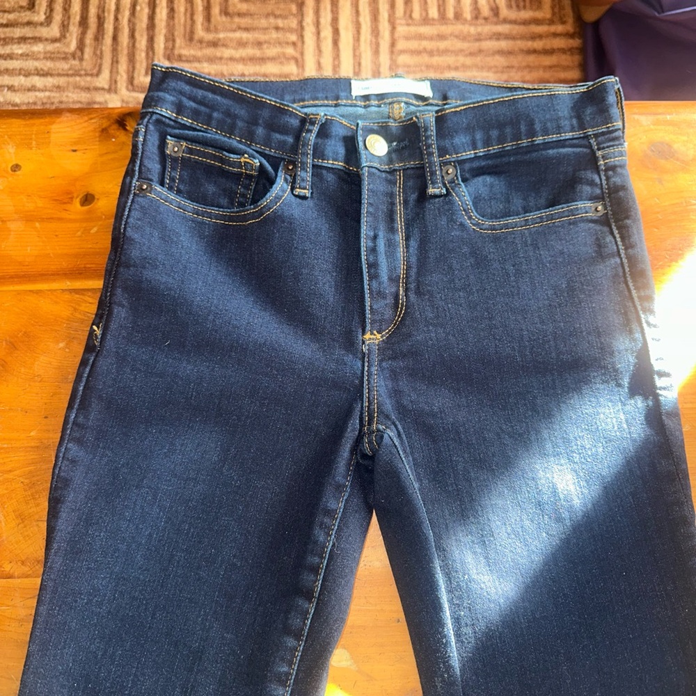 Classic Dark Indigo Women's “True Skinny” Jeans Sz 26